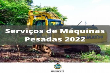 Prazo de inscrições para Máquinas Pesadas termina nesta segunda-feira