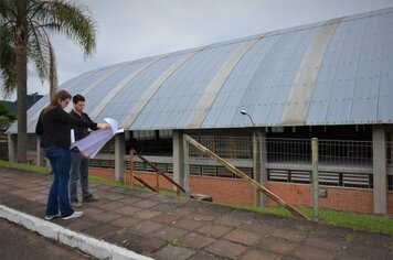 Mais uma grande conquista para Imigrante: começa a primeira etapa das obras do Ginásio Municipal