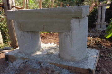 Iniciada a construção da passarela metálica