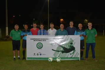 Começou o Campeonato Municipal de Futebol Sete em Imigrante