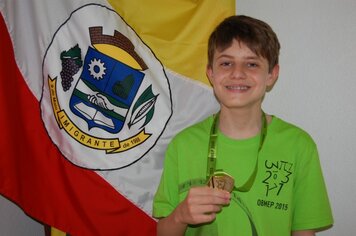 Imigrantense recebe medalha de ouro da OBMEP