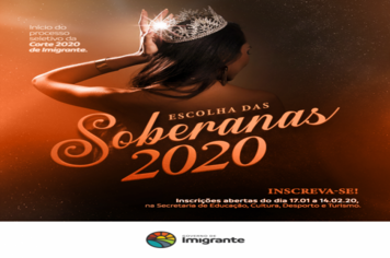 Abertas as inscrições para a Escolha das Soberanas de Imigrante