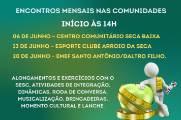  Encontro do Bem Cuidar do mês de junho