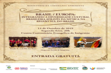 Projeto cultural integra região sul do Brasil e Europa por meio da música