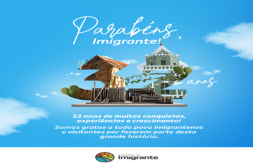 Imigrante comemora 32 anos de emancipação política
