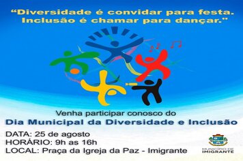 Dia Municipal da Diversidade e Inclusão