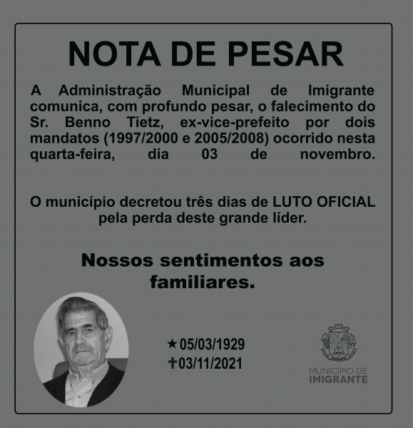 Nota de Pesar