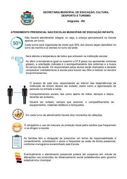 Educação realiza reunião com pais ou responsáveis sobre o retorno da Educação Infantil