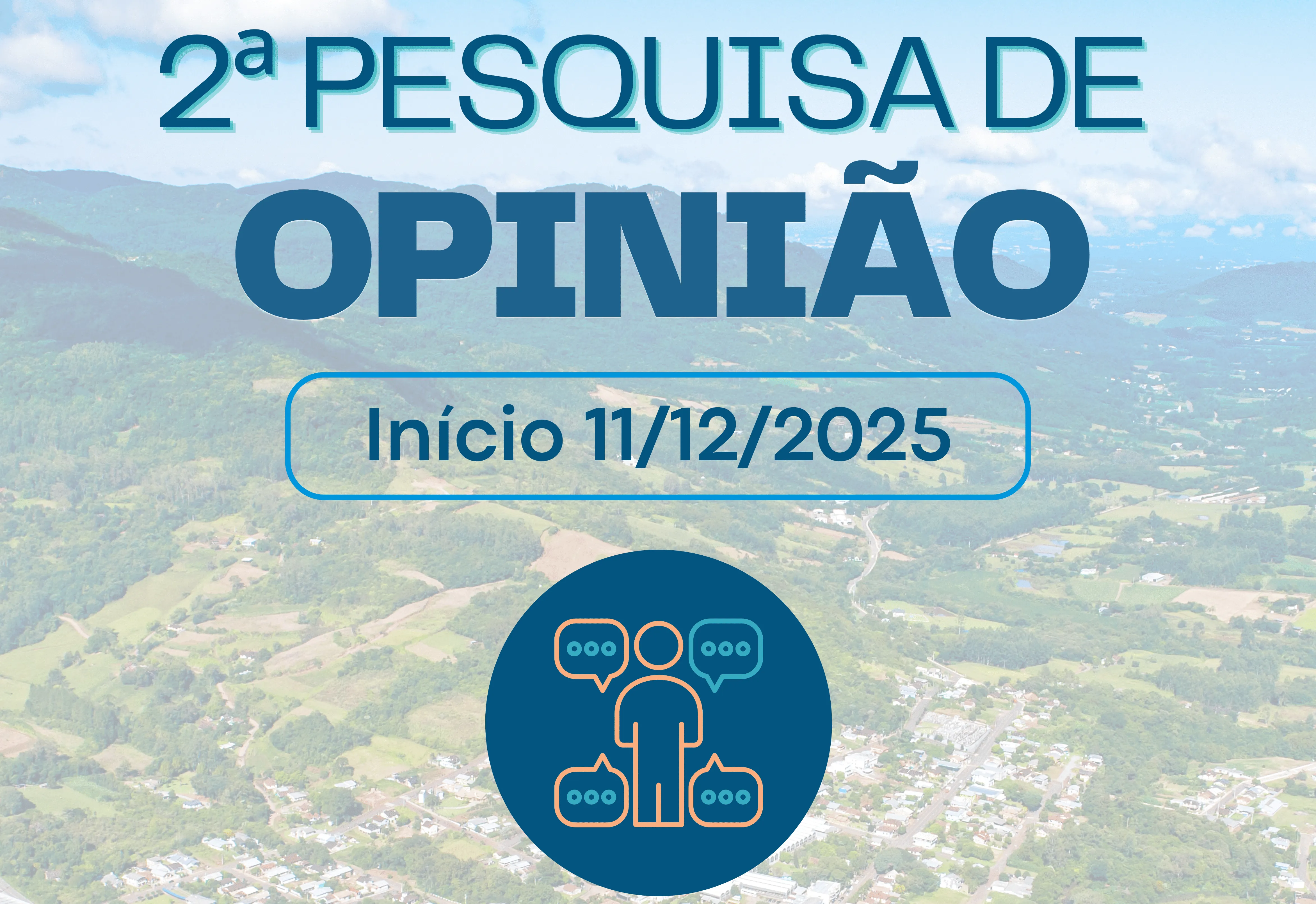 Administração Municipal de Imigrante inicia 2ª Pesquisa de Opinião Pública