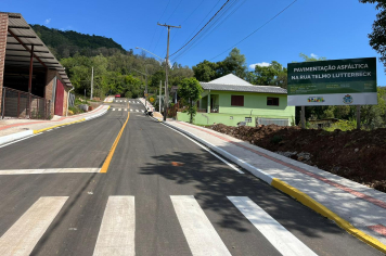 Rua Telmo Lutterbeck é totalmente revitalizada em Imigrante