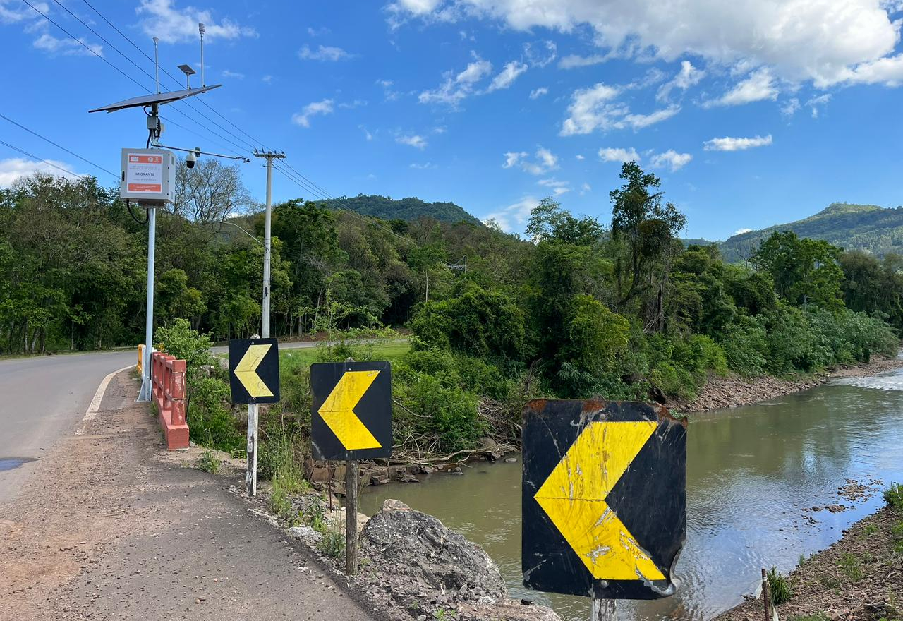 Estação de Monitoramento Hidrometeorológico começa a ser instalada em Imigrante