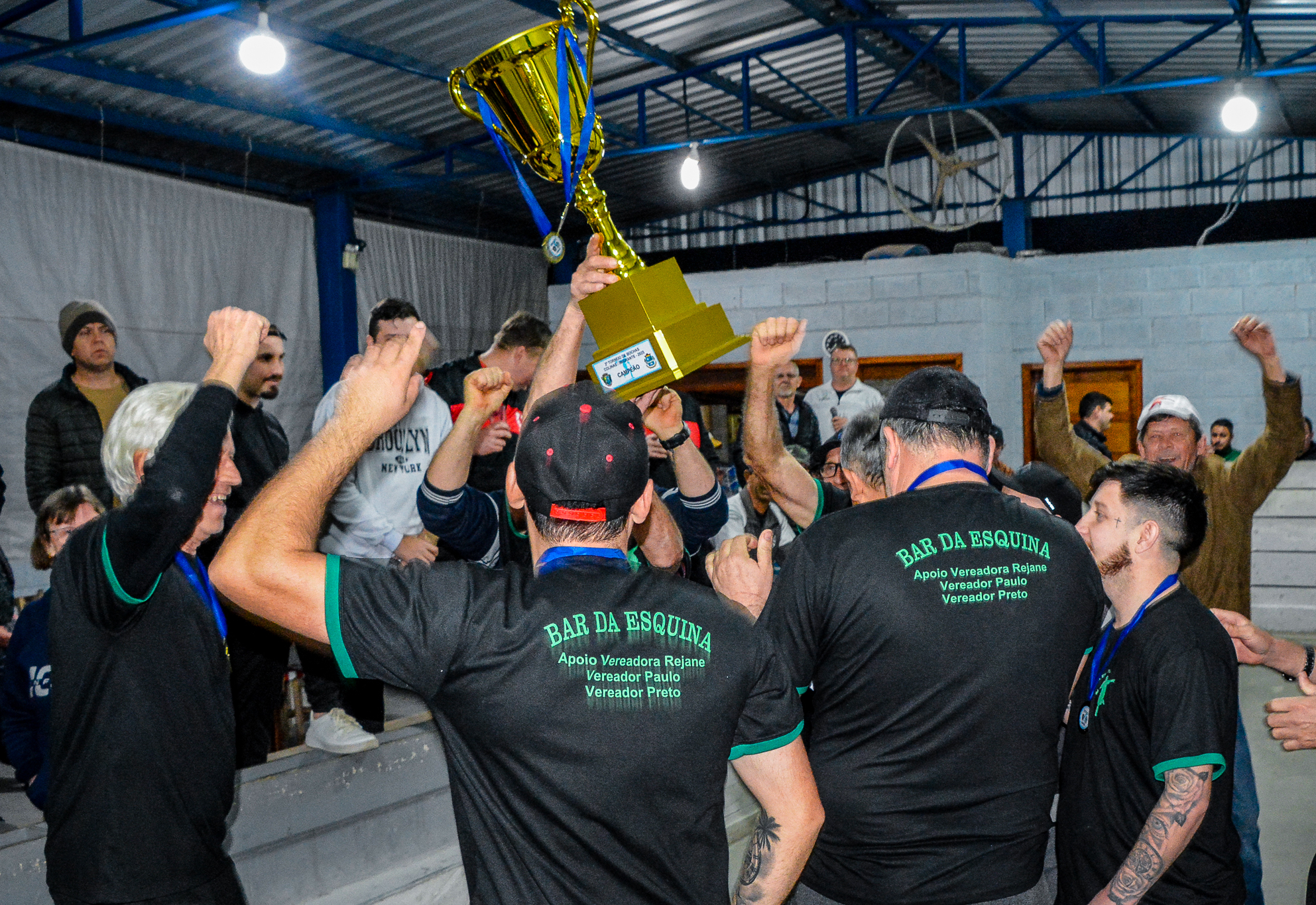 Bar da Esquina é campeão do 2º Torneio Integração de Bocha 