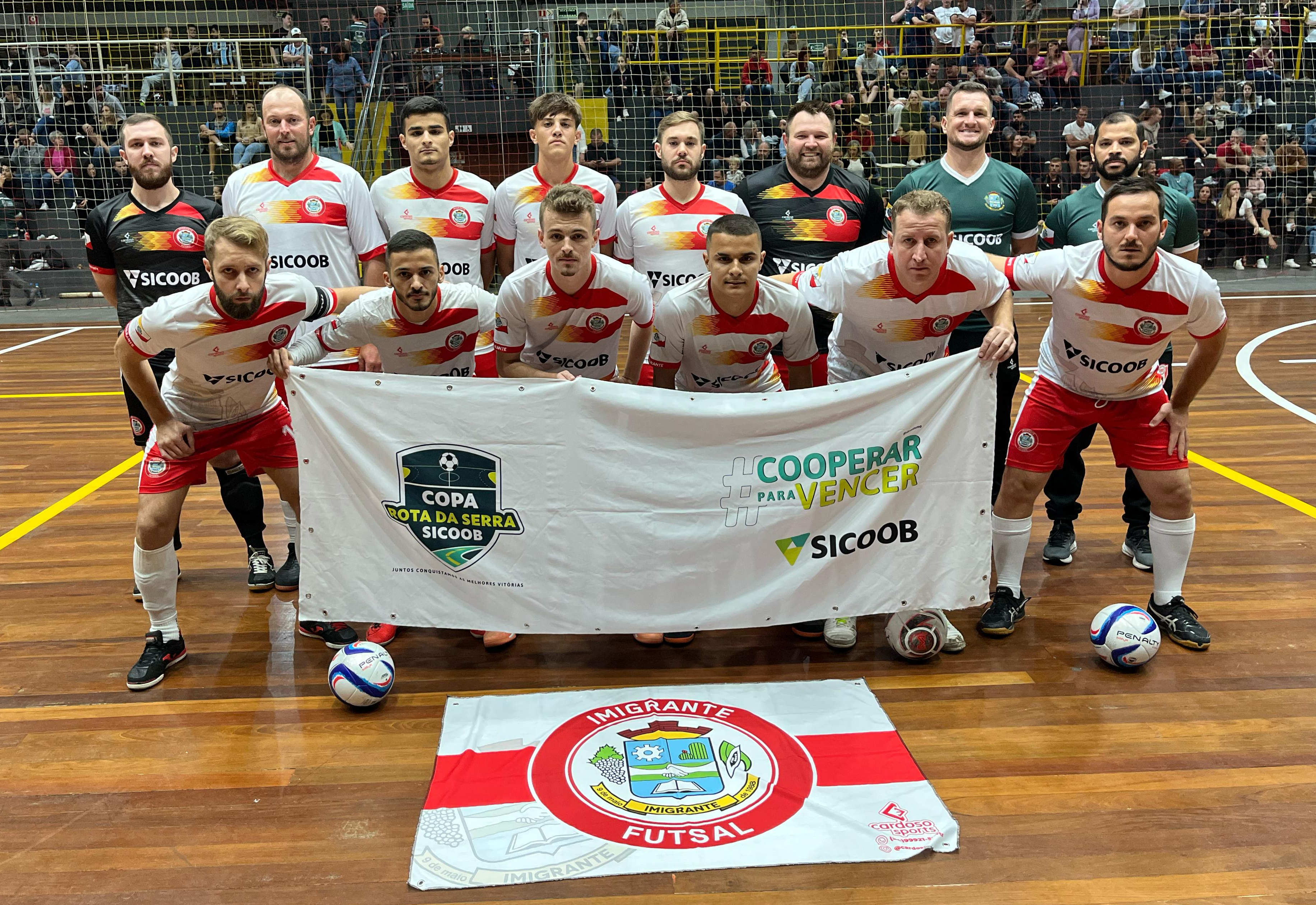 Imigrante vence no Força Livre e disputa vaga nas semifinais da Série Ouro da 3ª Copa Rota da Serra de Futsal